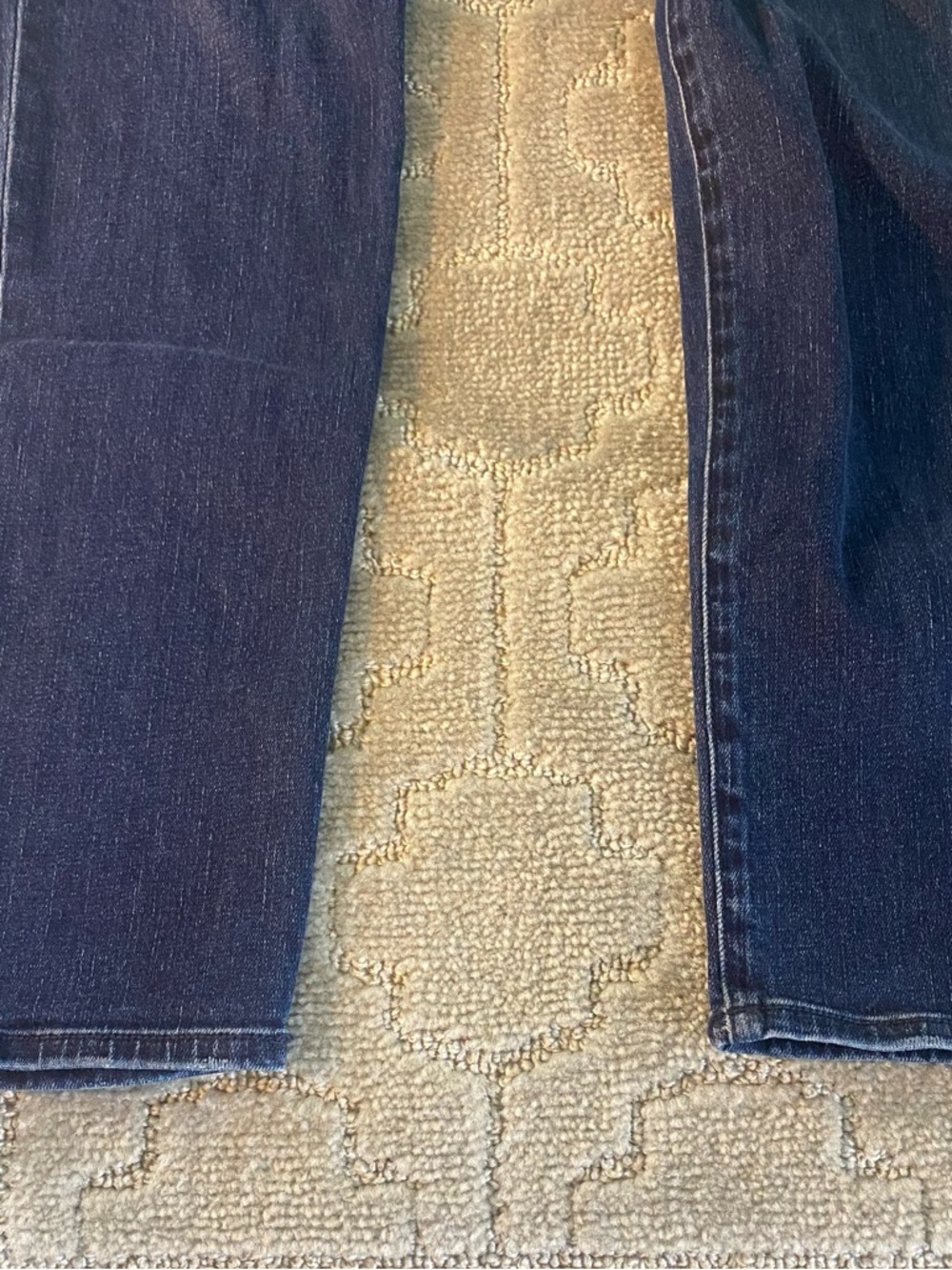 Dear John Jeans Size 31 Dark Wash Mid Rise Straight Leg Stretch Denim Womens (L) - Picture 5 of 8